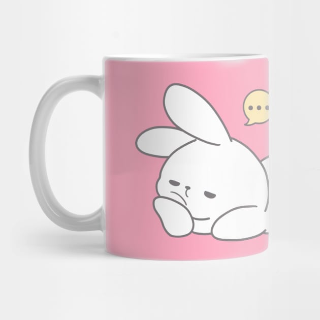 Kawaii rabbit bunny feel tired by LoppiTokki